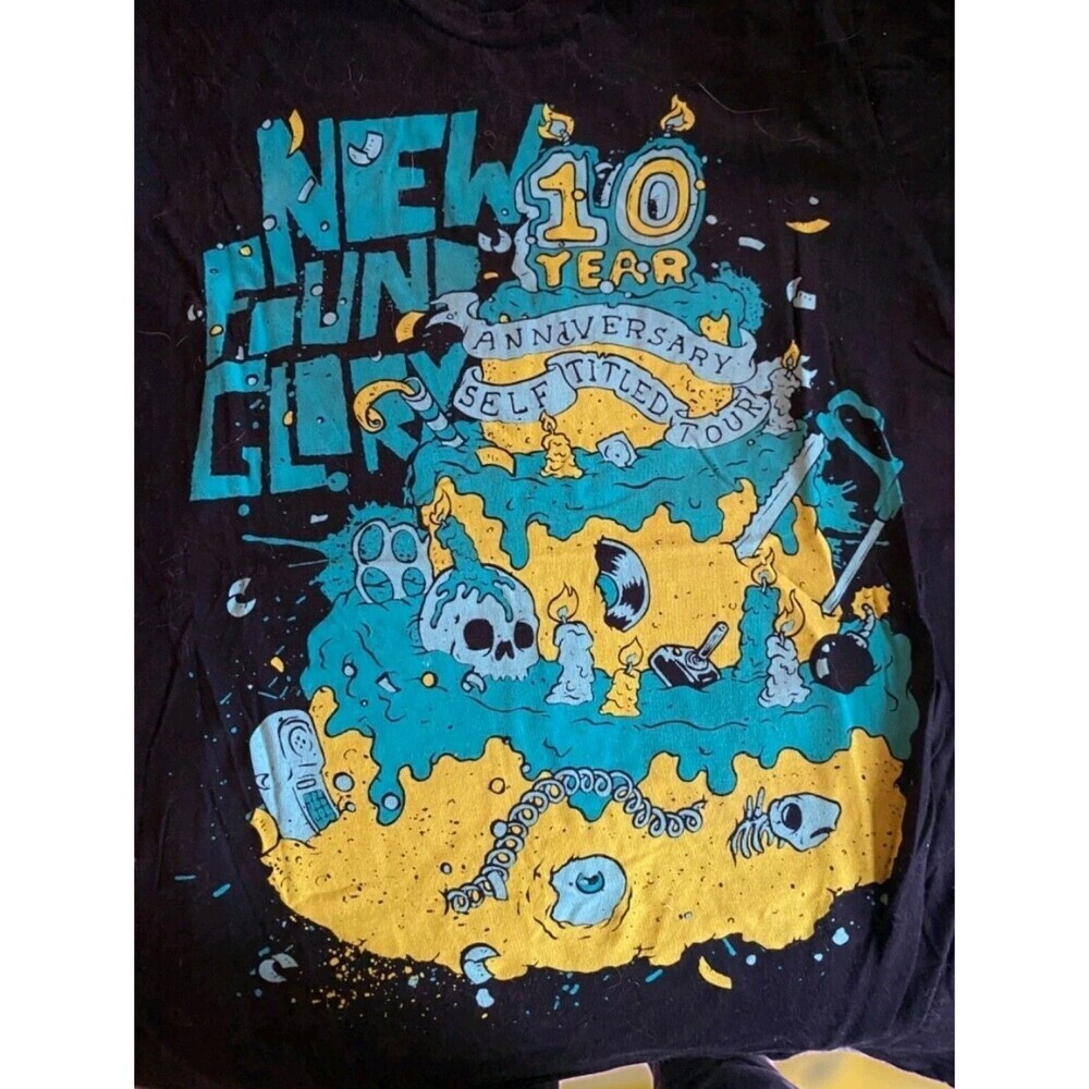 newfound glory concert Tee 10 year anniversary self‎ titled  Tour Medium Cr70